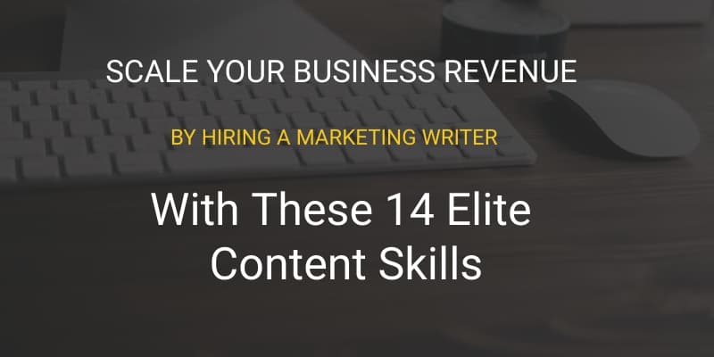 Marketing writers: How to hire a marketing writer for your business