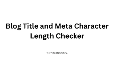 Meta Length Checker: Check Title & Meta Description Length
